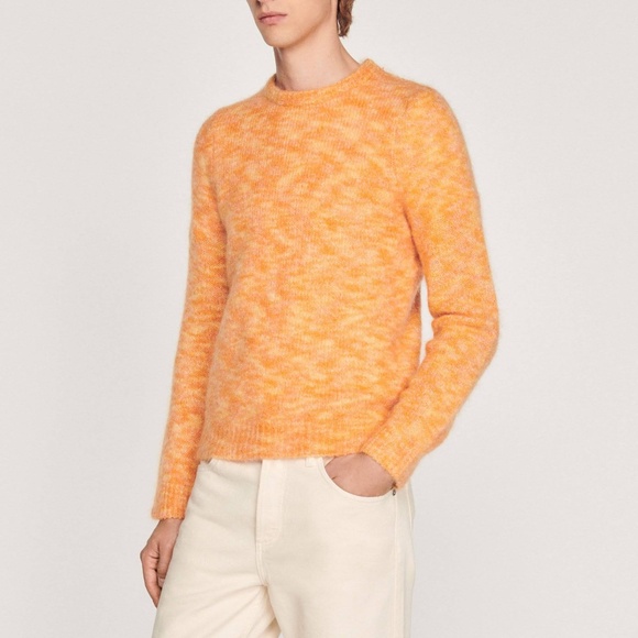 Melon Space Dye Sweater